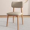 Shengbei Dining Chair - Wood & White