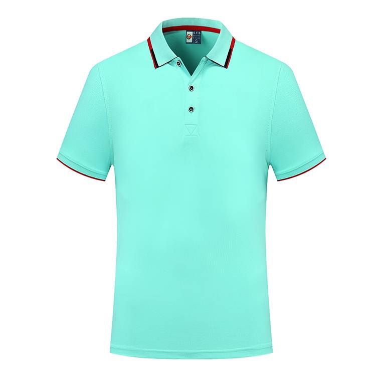 HBT 603 200G Silk Cotton Double Collar Lapel POLO Shirt