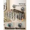 No-Drill Wall-Mounted Toothbrush Holder