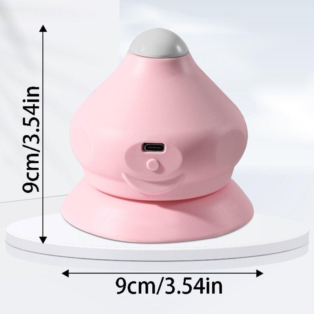Vibrate Adsorption Type Massager Ball Relaxation Boost Flexibility Silicone Massage Cone Multi-Function Ergonomic