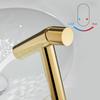 Silver Basin Faucet Retro Faucet Taps  Bathroom Sink Faucet Single Handle Hole Deck Vintage Wash Hot Cold Mixer Tap Crane 855776