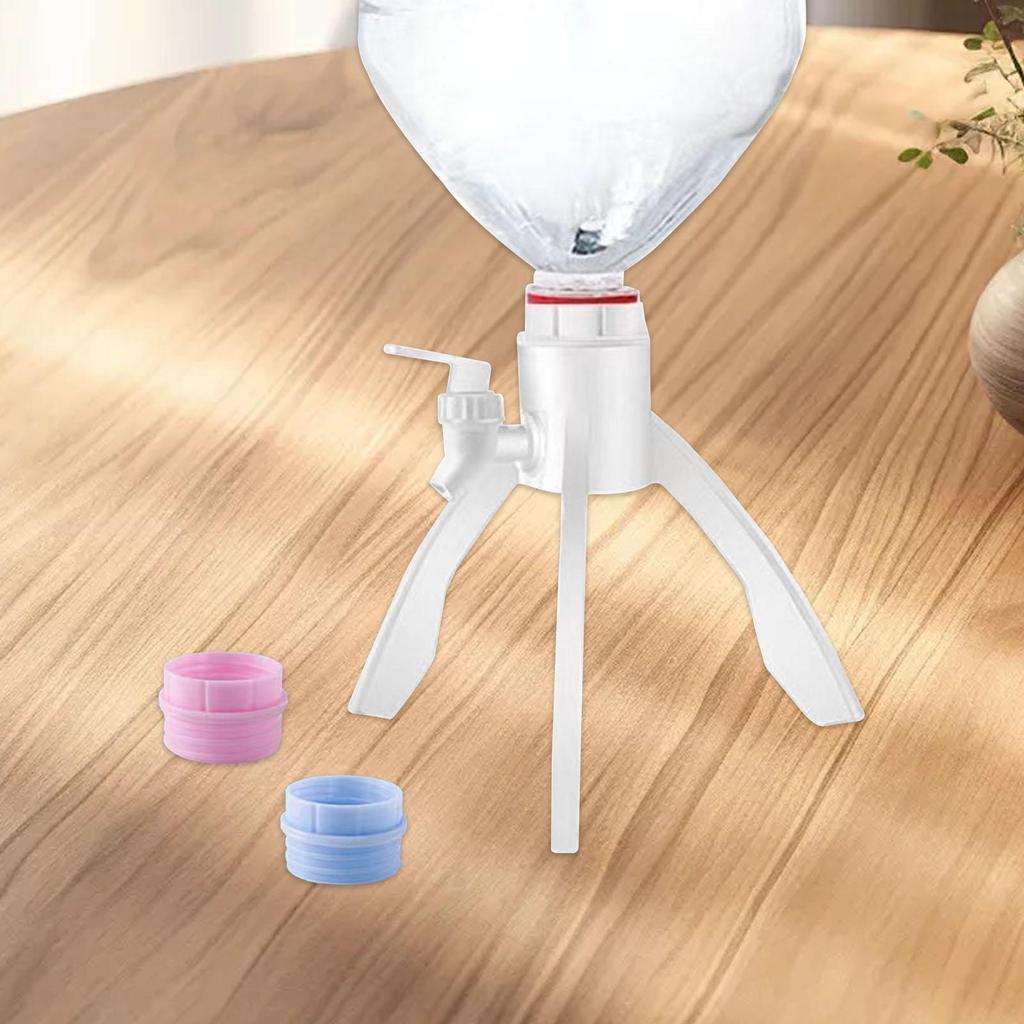 Bottled Water Stand Stable Dispenser Drink with Faucet Easy Carrying for