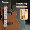 Shenyang PO-008 Non-Slip Floral Shoulder Guitar Strap