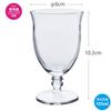 Toyo Sasaki Glass Cold Sake Glass 105ml Special Cold Sake Glass Ginjo Sake Made In Japan Dishwasher Safe Clear SQ-06202-JAN