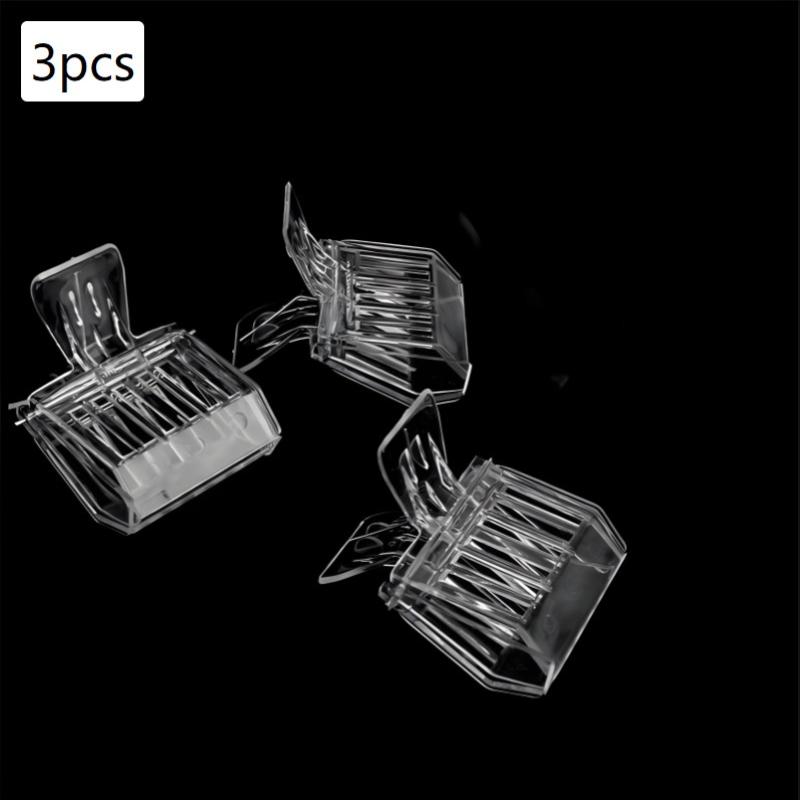 3/5 Transparent Clip-On Bee Cages, Plastic Clips, Queen Cages, Bee Catchers, Beekeeping Tools