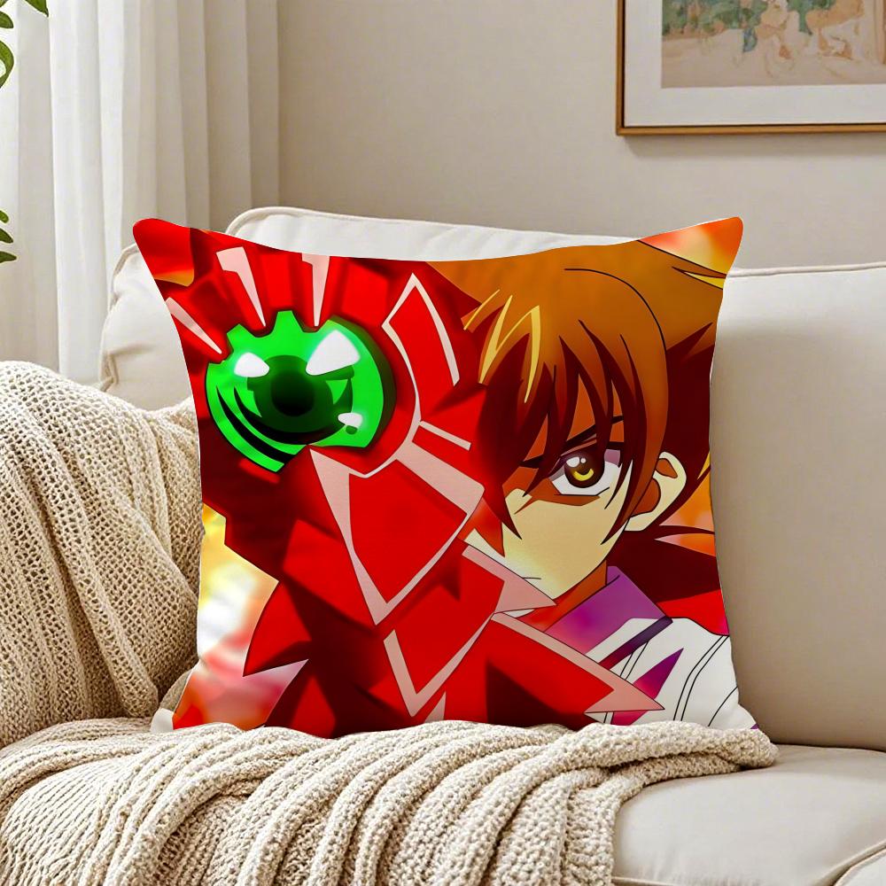 Fantasy Japanese Anime HHigh School DxD anime Cushion Cover Pillowcase Antidustmite living Room Sofa Decor Cushion Room
