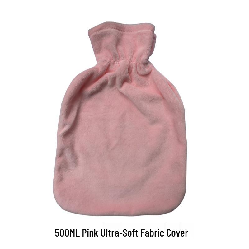 Thickened Explosion-Proof PVC Hot Water Bottle - Portable, Warm Belly Comfort for Women