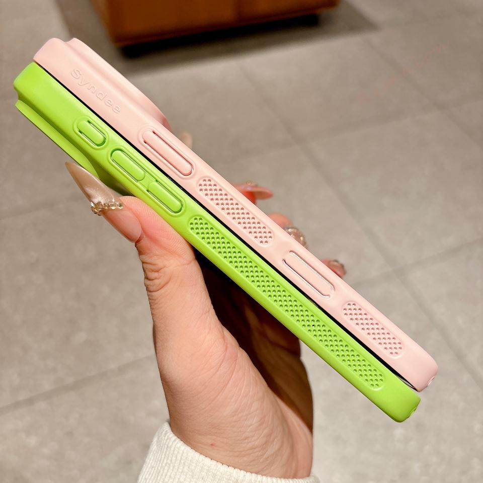 For Magsafe Heat Dissipation Phone Case for IPhone 17 Pro Max Air 13 12 14 15 16 Plus Magnetic Wireless Charger Protector Cover