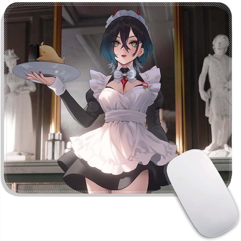 Anime Standard Mouse Pad Azur Lane Ulrich Alsace Azuma Small Gaming Mousepad Travel Mouse Mat Plymouth Non-Slip Office Mousemats