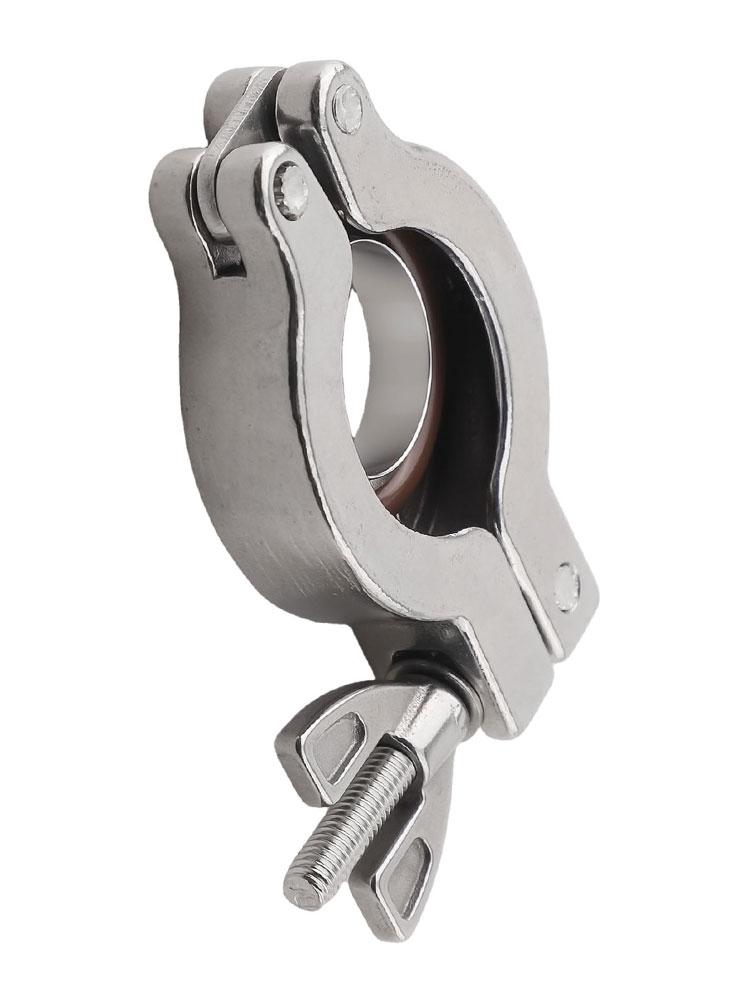 304 Stainless Steel Vacuum Clamp Kit KF16 KF25 KF40 KF50  Rubber Bracket
