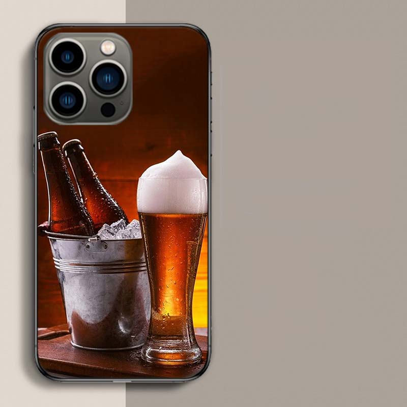 

A Fresh Cold Beer Phone Case For Iphone 17 Air 15 Pro 14 Plus 16 Pro Max 17E 16E 12 13 Mini 11 Cover Cute Fundas iPhone 17 AIR