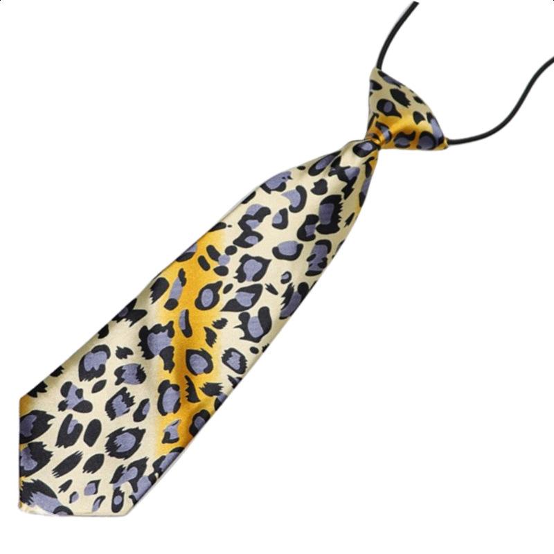 Kinderanzug Businessuniform Bedruckte Gestreifte Krawatte Gummiband Auftrittsgala Kinder Baby Accessoires