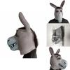 Funny Donkey Mask For Role Play With Latex Material For Party Costumes