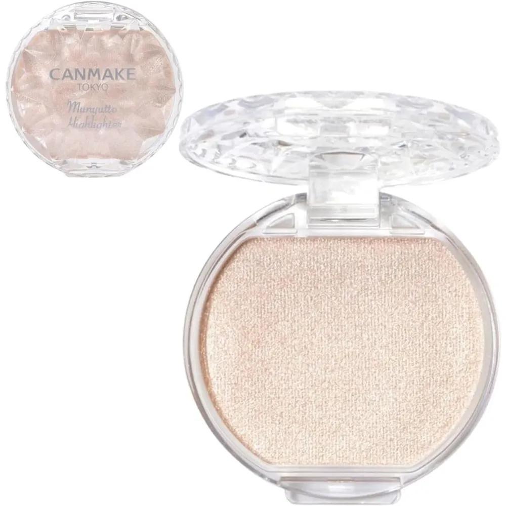 CANMAKE Munyutto Highlighter 01 Moonlight Gem Highlighter Vitality Radiance (3 pieces) 2