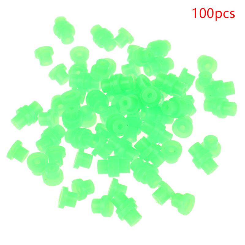 100pcs Tattoo Grommet Professional PBR Soft Tattoo Needle Grommets Tattoo Needle Cap Accessories For Tattoo Machine 6 Colors