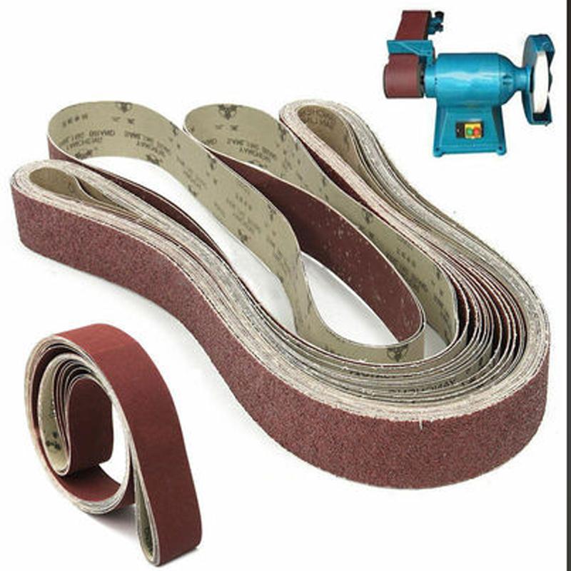 Abrasive Sanding Belt Sander Grinding Polishing Tool Grit 40-1000#