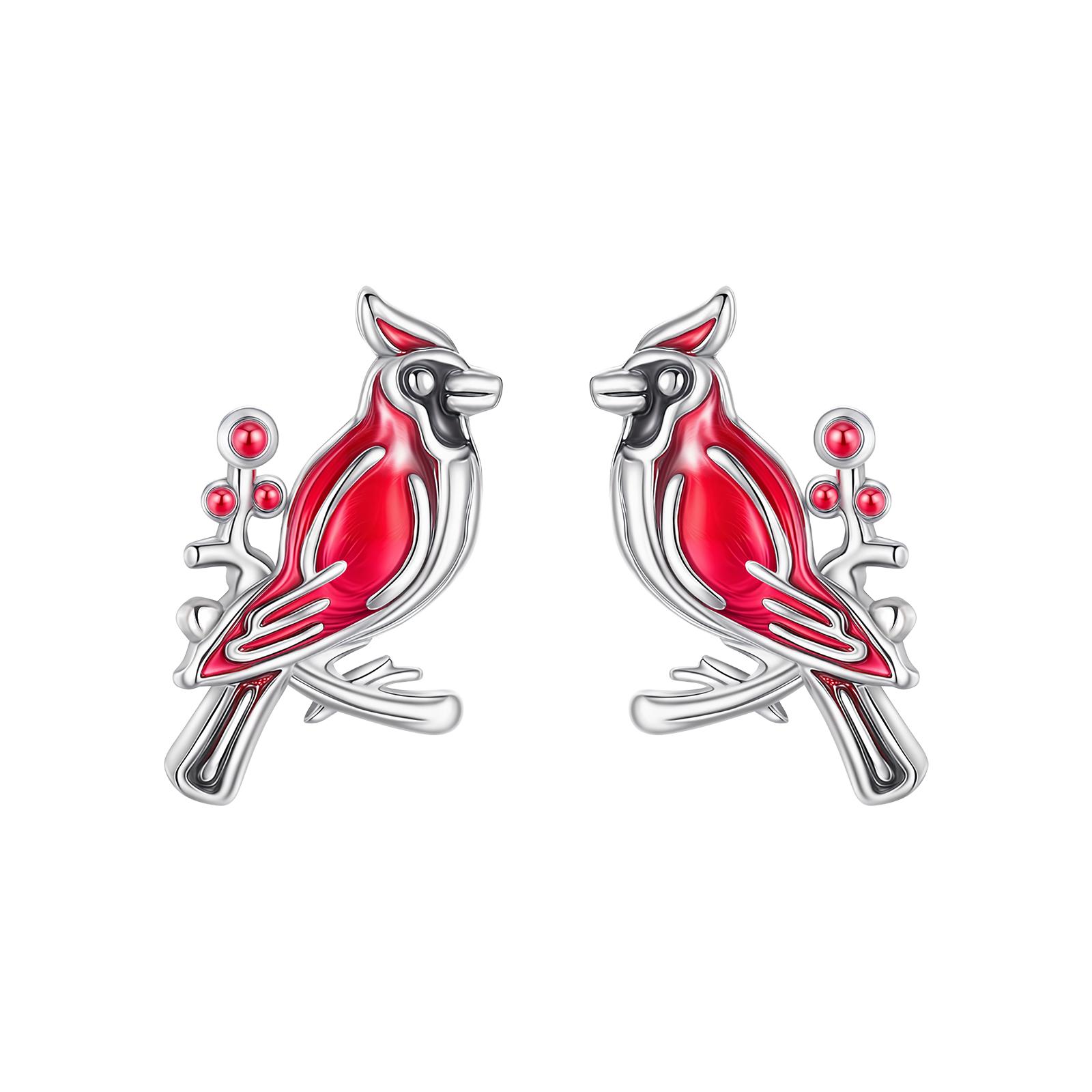 

Оригинальные серьги из стерлингового серебра 925 пробы с красным яблоком для женщин 2025, серьги-пусеты с цирконом, сверкающие серьги-кольца с паве, подарок на годовщину с цирконом