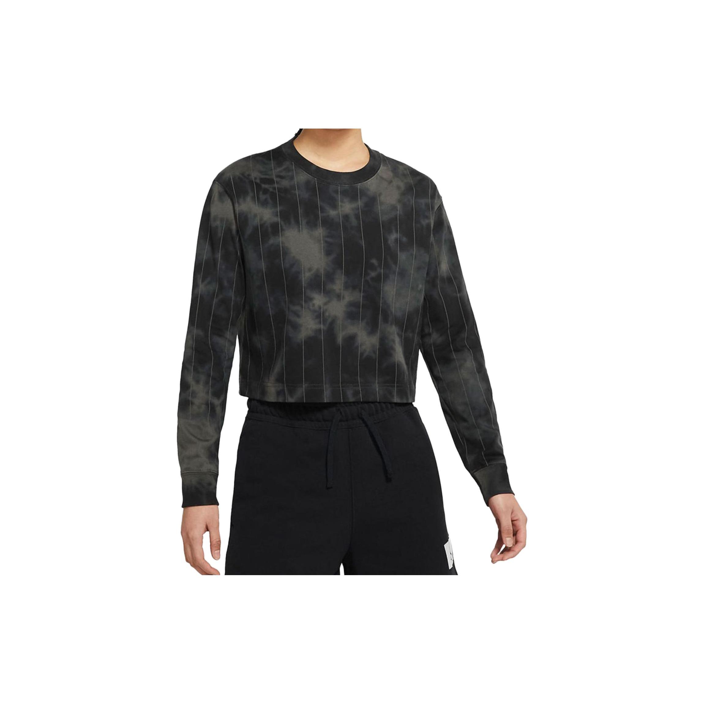 

New Jordan Crop Tops Women s Black DM5256-010 L