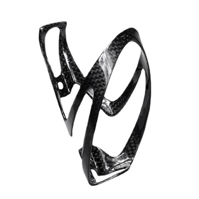 ONGE Bicycle Bottle Holder Full Carbon Fiber Bike Bottle Cage Cycling Kettle Holder Bicycle Cages Glossy Black Parts Accessories