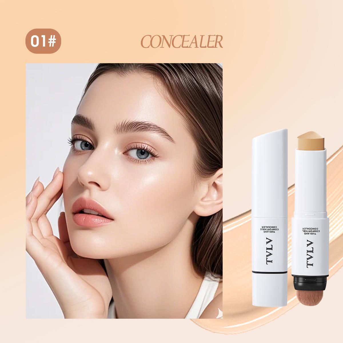 

TVLV Concealer Stick Cover Blemishes Dark Circles Long-Lasting Non-Caking 01#