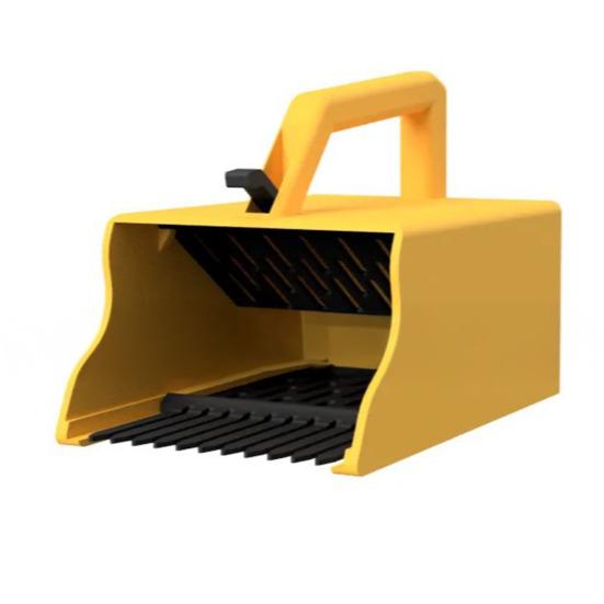 Greblă de afine cu mâner, greblă portabilă pentru fructe de pădure, instrument de cules fructe de pădure cu design de pieptene pentru recoltarea blândă a afinelor, afine roșii