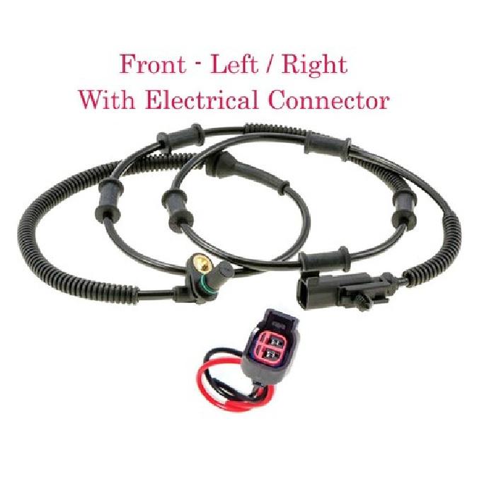 

1 ABS Wheel Speed Sensor W/Connector Front L or R For:RAM4500 RAM5500 2008-2018