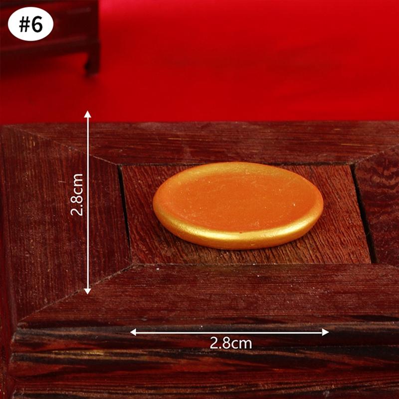 

Chinese New Year Miniature Ornaments Resin Mini God Of Wealth House Little Horse Micro Landscape Spring Festival Gifts Access