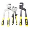 A25F-Steel Stud Crimper Pliers Drywall Tools, Punch Lock Framing Fastening Crimping Keel Riveting Clamps Crimping Pliers