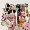 For Tecno Pova 5 Case LH7n Cute Fashion Pattern Cover Soft TPU Phone Cases For Tecno Pova 5 Pro LH8n Pova5 Pro Back Cover Bumper