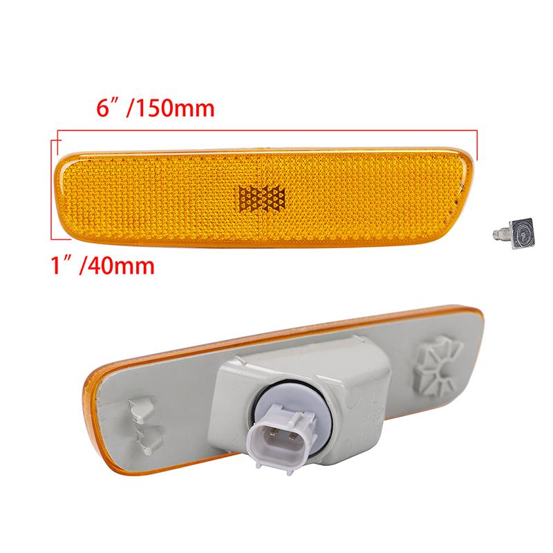 Car LED Light Turn Signal Corner Lamp With Bulbs For Lexus RX300 RX 300 1999-2003 2002 Car Side Marker Light Front Rear