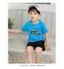 New Boys' Pure Cotton Short-Sleeve Printed T-Shirt - Round Neck Summer Top