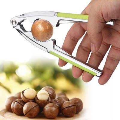 Clip per dadi Schiaccianoci rapido per noci Utensili da cucina Pinza per nocciole e noci di pino Schiaccianoci in acciaio inossidabile