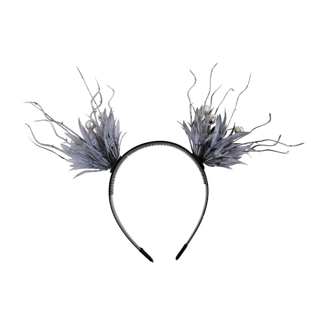 

Pearls Halloween Hair Hoop Funny Festival Hair Accessories Hair Accessories Style 2