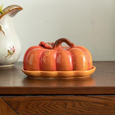 Cute Lemon Tableware Home Use Creative Ceramic Dish with Excellent Appearance Fruit Plate, Salad and Dessert Bowl Set
