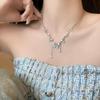 Elegant Pearl Necklace: Trendy, High-End Titanium Steel Clavicle Chain for Women