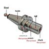 High Precision CNC Engraving Machine Tool Holder NBT30/SK10/16 with Dynamic Balance and Collet Wrench