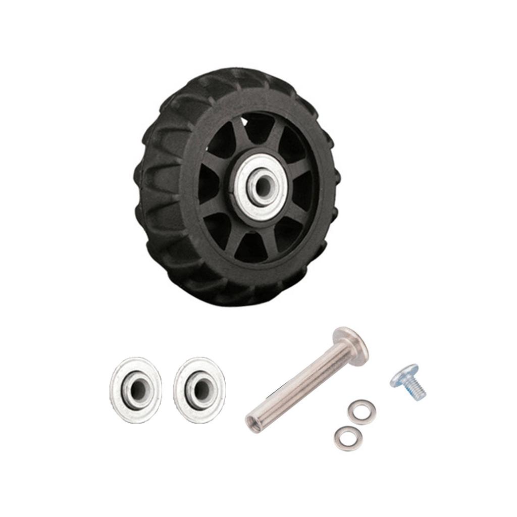Suitcase Wheels Trolley Case Luggage Wheels Flexible Luggage Suitcase Swivel Wheels Mute Suitcase Replacement Wheels