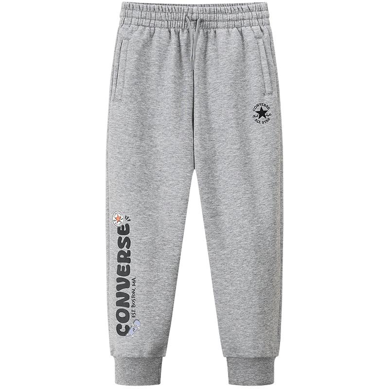 Converse Kids' Elastic Drawstring Fleece Pants