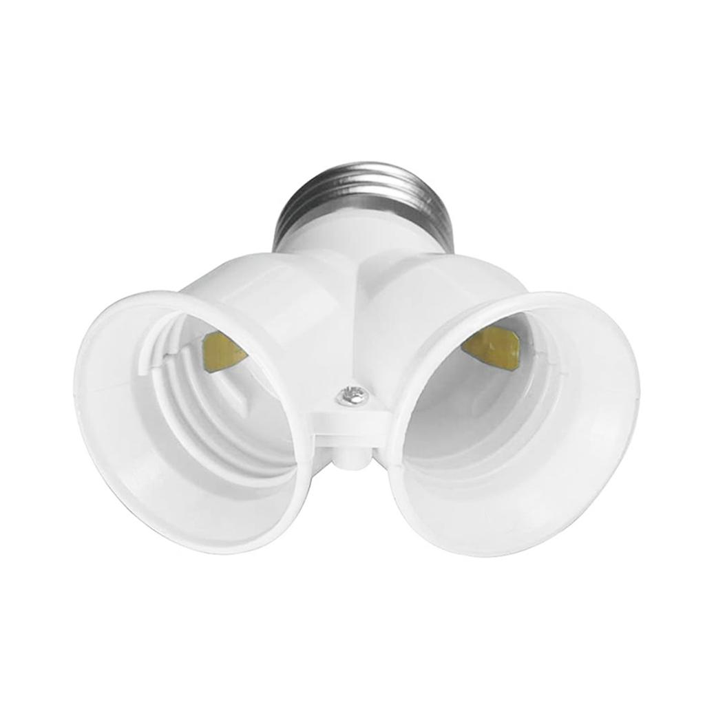 Schraube 2-e27 Lampenbirnenfassung Led-Basislicht E27-Fassung 2/1-e27 Verteiler-Lampenbirnenfassung Lampenhalter Licht-Halter Konverter Stecker