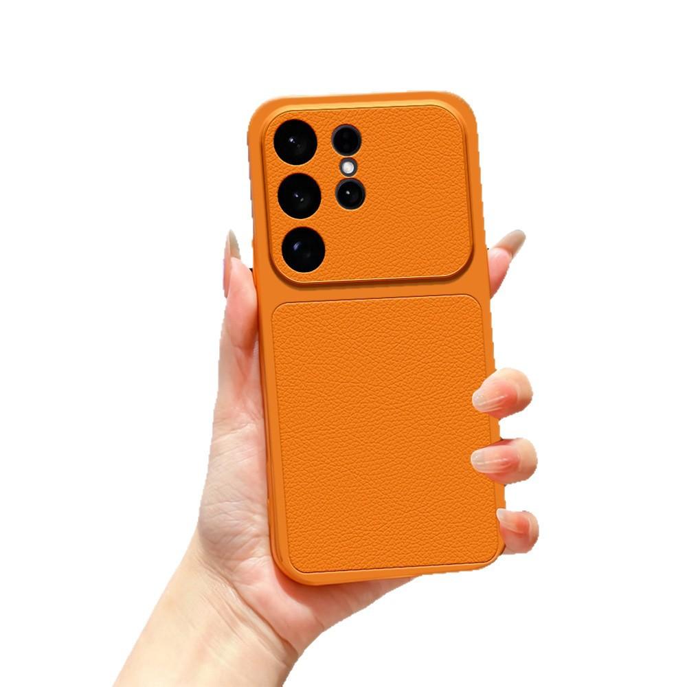 Applicable to Samsung S11ULTRA mobile phone case, light luxury leather pattern A11 all-inclusive anti-drop S11FE business protective case
