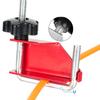 4 Piece Metal Tubing Clamp Fastening Tool High Tensile Steel Fasteners with Protective Finish for Workshop Household Use