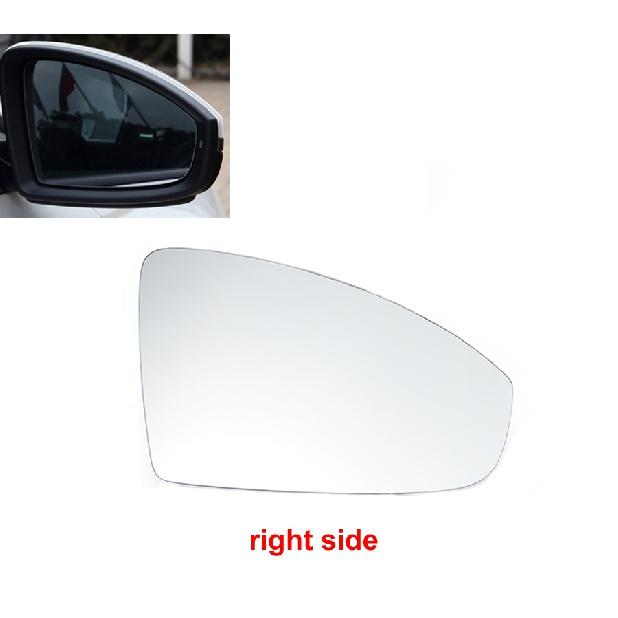 

Для Volkswagen VW Lavida Plus 2018 -2023 сменные линзы зеркала заднего вида наружные боковые отражающие стекла 1PCS right side