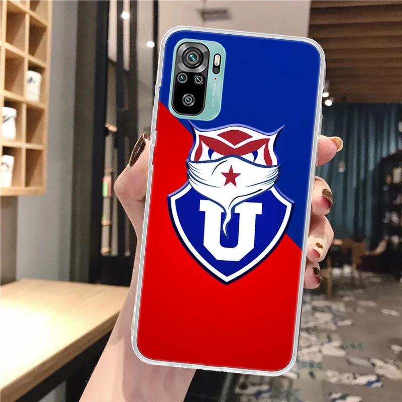 De Chile U-University Logo Soft Phone Case For Xiaomi Redmi 14C 13C 13 12C 12 10C 10 10A 9C 9 9A 9T 8 8A 7 7A 6 Pro K70 K40 K20