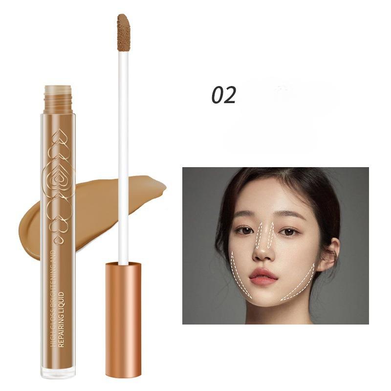 Liquid Concealer Conditioning Stick Contouring Highlight Shadow Cosmetic Pen Concealing Cream Light