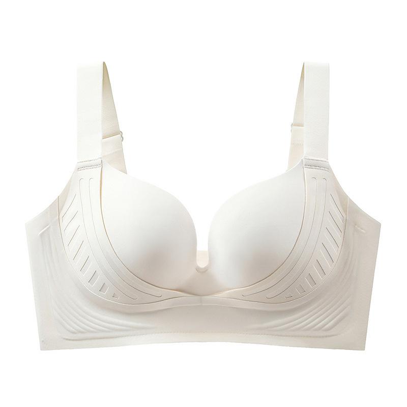 Large size fat mm pull-up adjustment underwear women's big breasts show small and thin collection of secondary breasts pull-up anti-sagging bra