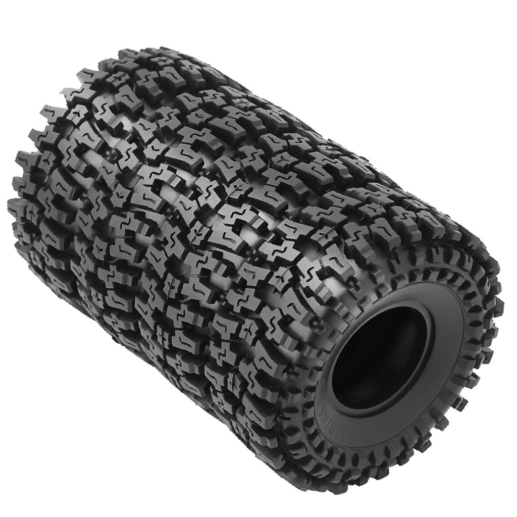 4pcs 120mm Rubber Rock Tires with Excellent Grip for   SCX10 Gen8 Tracked Cars