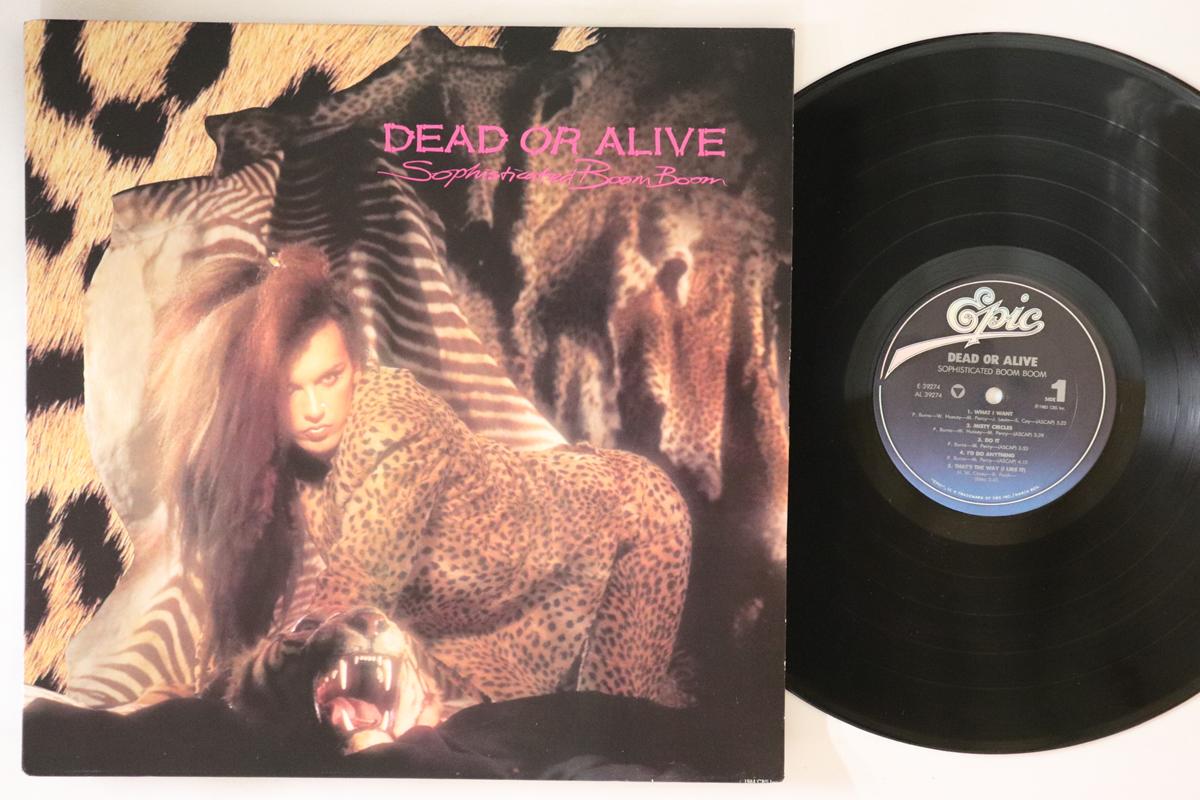 

LP Record DEAD OR ALIVE - Sophisticated Boom Boom E39274 EPIC 1984 US Rock Used