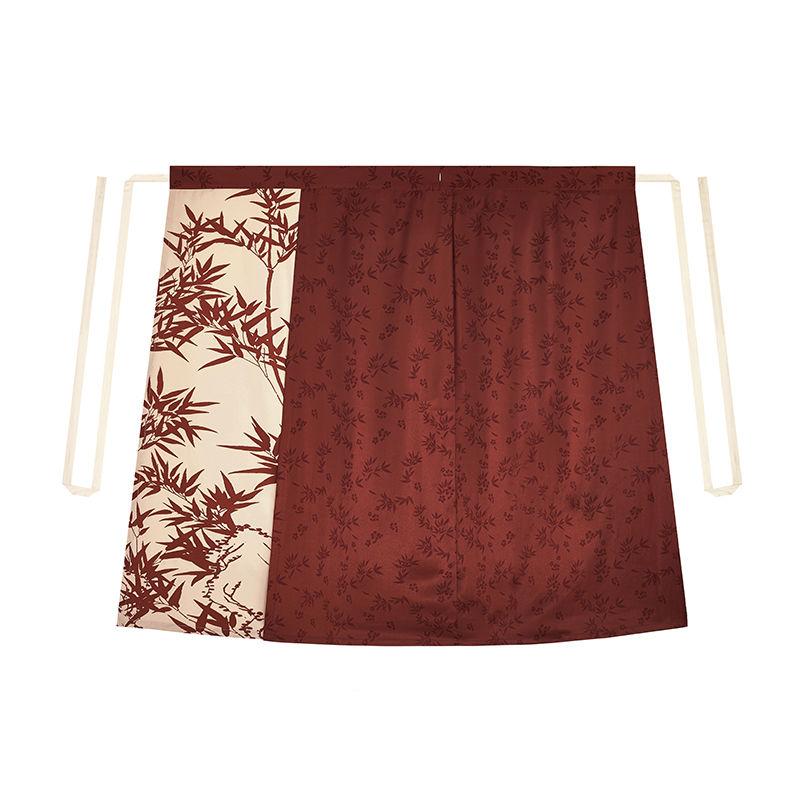 Chinese Song Dynasty Style Hanfu Embroidery Three-piece Set For Women