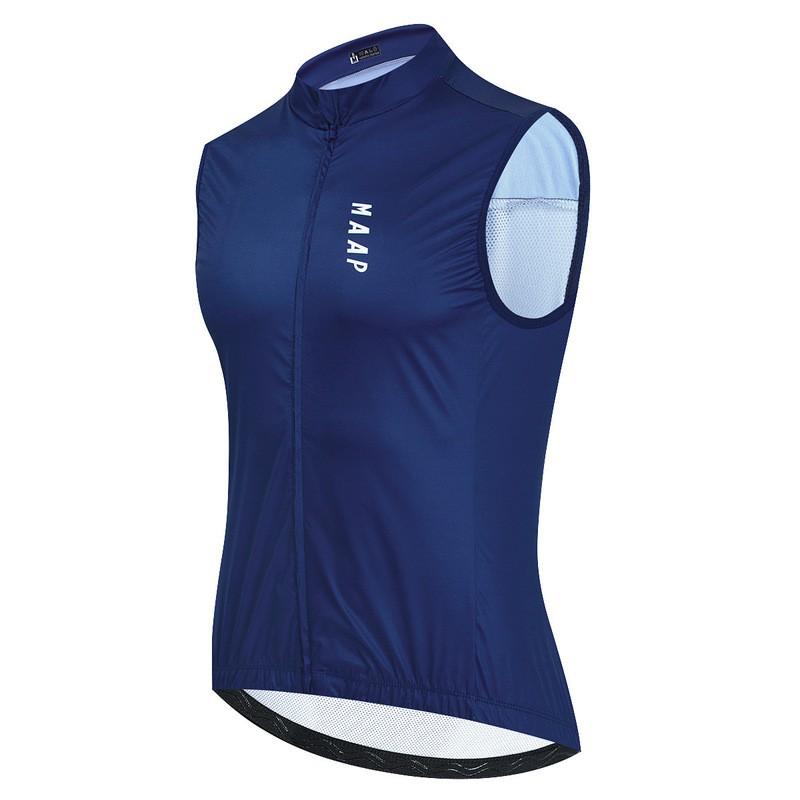Men Women Cycling Windproof Vest Thermal Insulated Bike Jacket Winter Riding Apparel