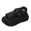 Fashion Women's Cross Strap Sandals Luxury Fashion Ladies High Platform Casual Beach Slippers Summer 8CM Heels Thick Bottom Sandalias